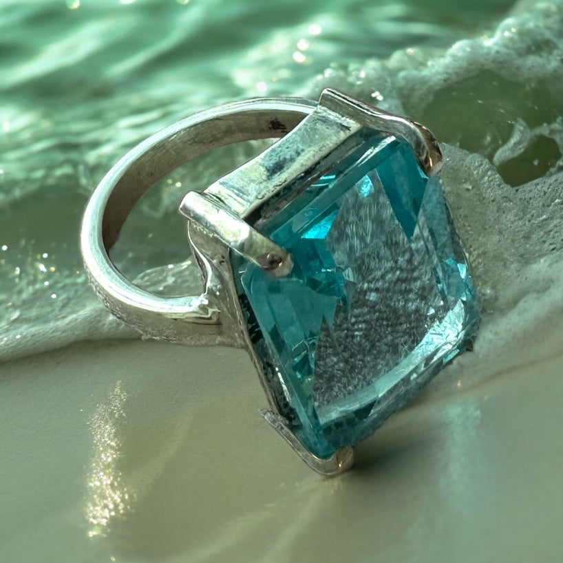 Aquamarine Ring