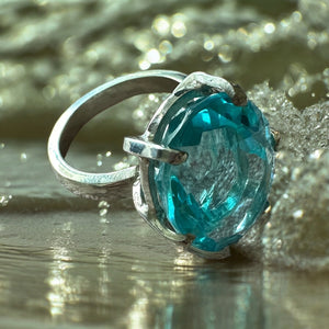 Aquamarine Ring