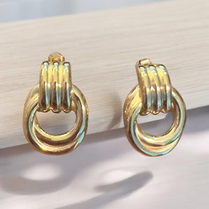 Golden and Silver Earrings
