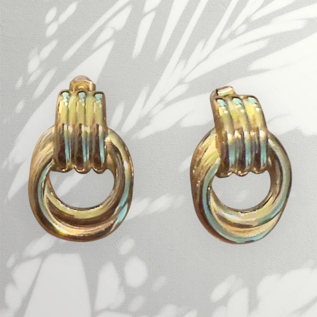 Golden and Silver Earrings