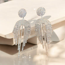 Load image into Gallery viewer, Big Statement Rhinestone Earrings