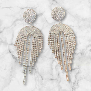Big Statement Rhinestone Earrings