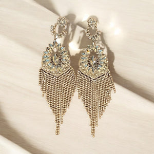 Big Statement Rhinestone Earrings