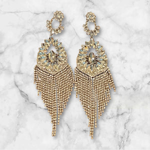 Big Statement Rhinestone Earrings