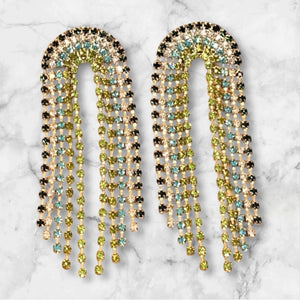 Big Statement Rhinestone Earrings