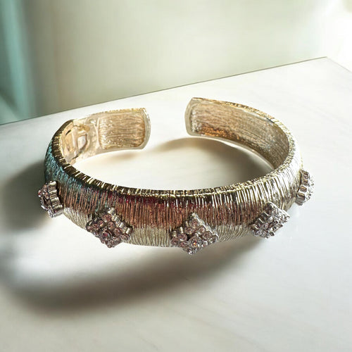 Golden Sparkly Vintage Bracelet
