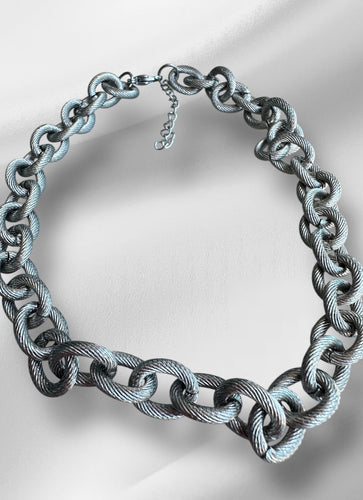 Vintage Silver Chain necklace