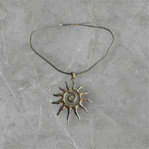Solar Goddess Statement Necklace - Inti's Radiance