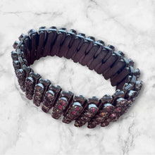 Load image into Gallery viewer, Vintage Rhinestone Art Deco Statement Bracelet