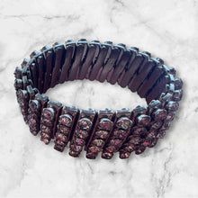 Load image into Gallery viewer, Vintage Rhinestone Art Deco Statement Bracelet