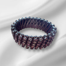 Load image into Gallery viewer, Vintage Rhinestone Art Deco Statement Bracelet