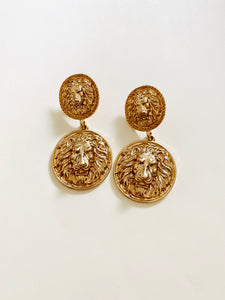 The Lioness Vintage Earrings