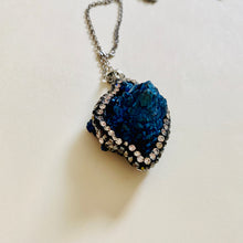 Load image into Gallery viewer, Druzy Blue Cobalt