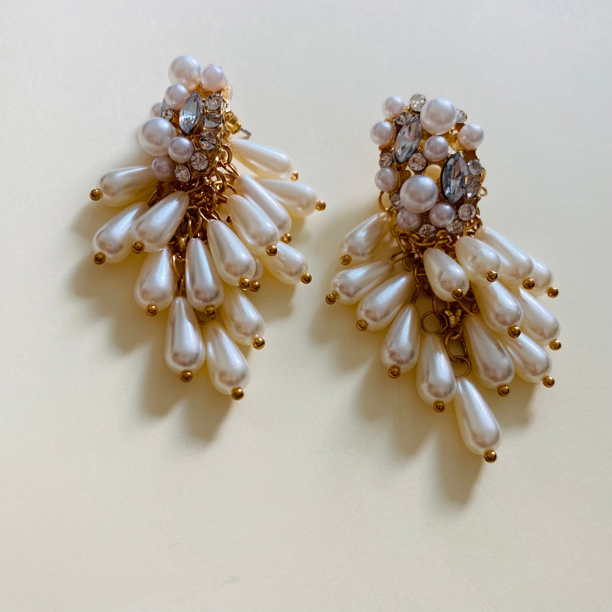 outspoken pearl earrings