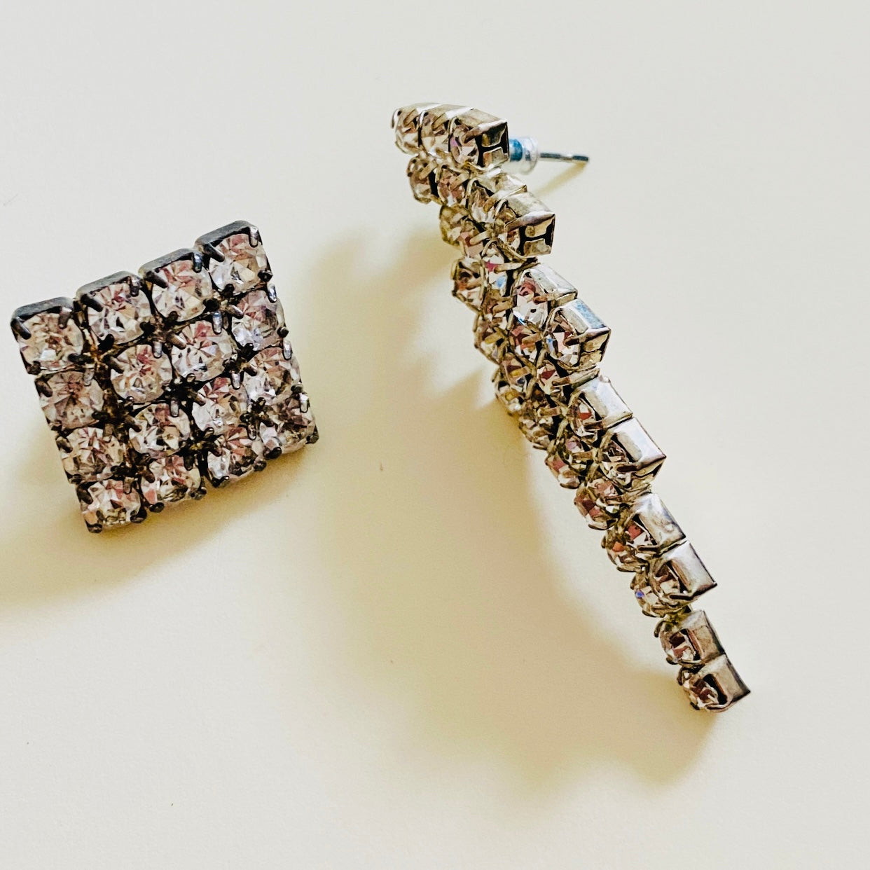 Assymetrical VIntage Earrings