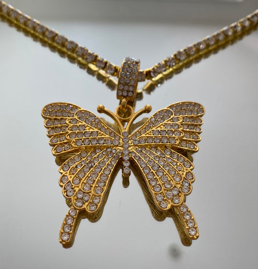 Butterfly Golden Necklace