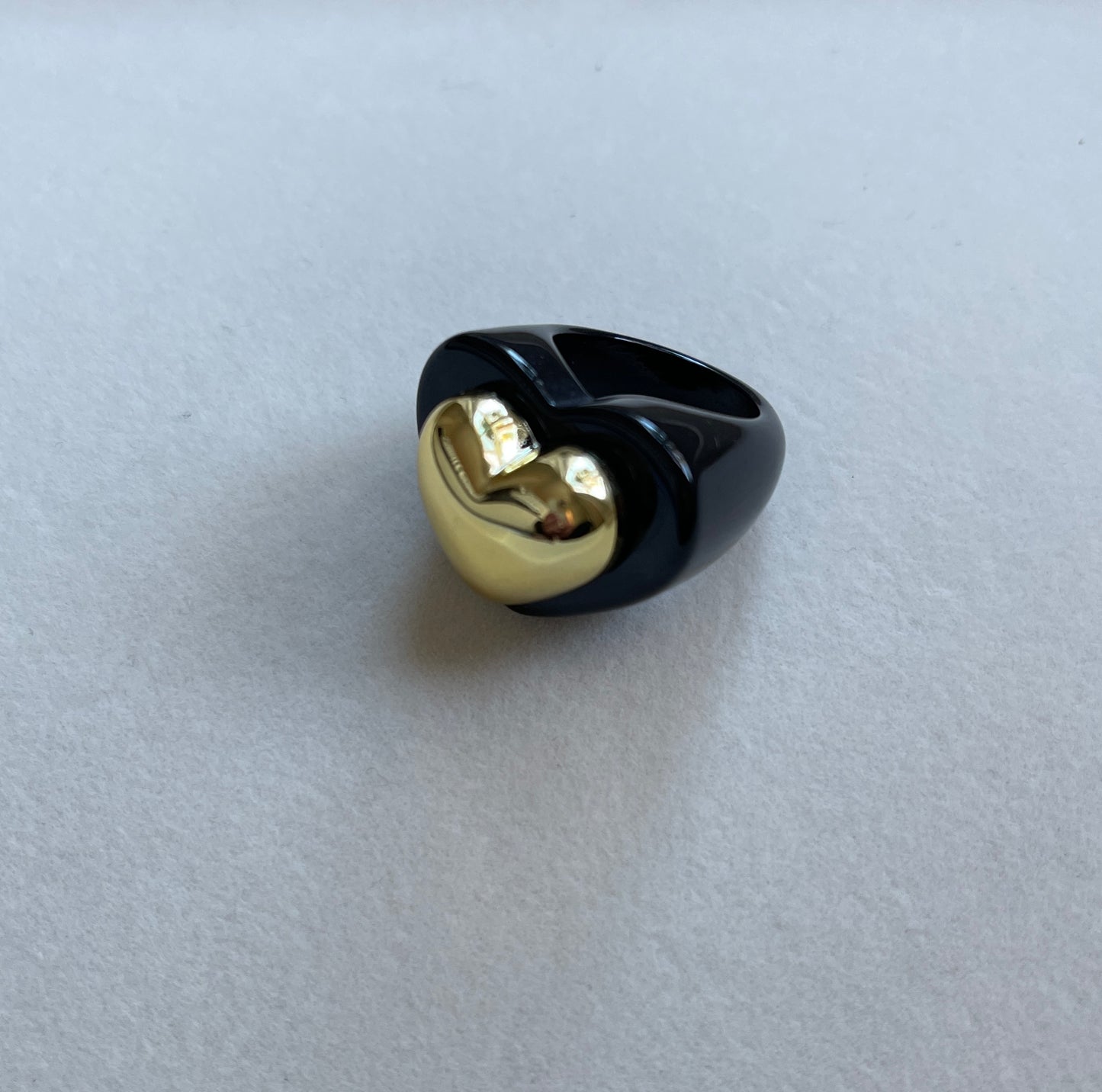 Rings - Y2K Heart Statement Ring