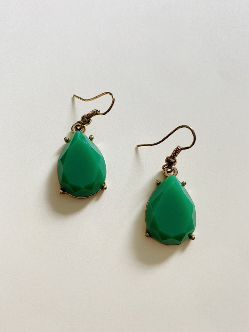 Green Onyx Earrings