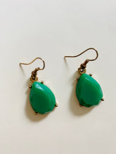 Load image into Gallery viewer, Green Onyx Earrings