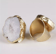 Load image into Gallery viewer, Druzy Adjustable Ring