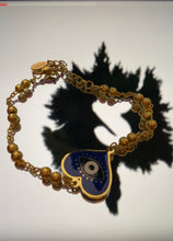 Load image into Gallery viewer, Blue Heart Bracelet