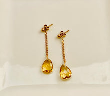 Load image into Gallery viewer, Citrine Earrings