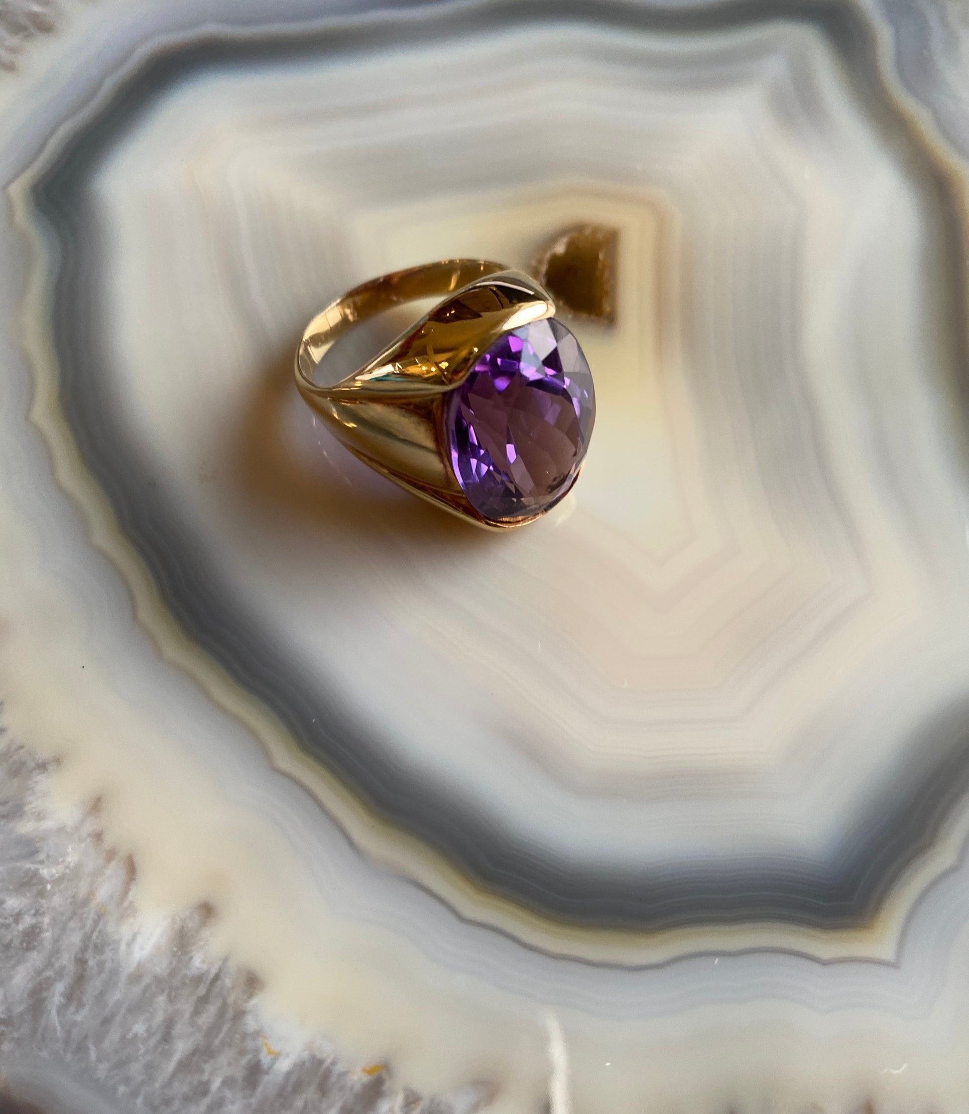 Vintage Amethyst Ring
