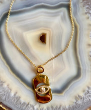 Load image into Gallery viewer, The Golden Evil Eye Necklace