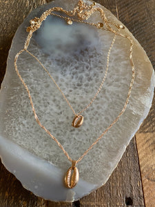 Multi Layered Shell Necklace