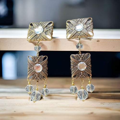 Statement Golden Earrings