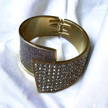 Load image into Gallery viewer, Rhinestone Cuff Bracelet
