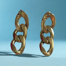 Load image into Gallery viewer, Chain link earrings